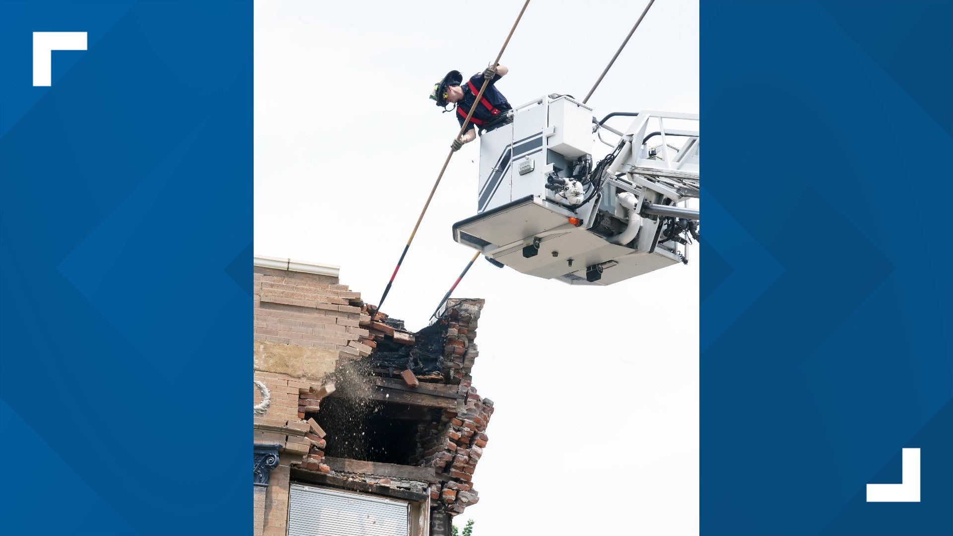 Car Crashes Into Tower Grove East Building Causing Collapse Ksdk