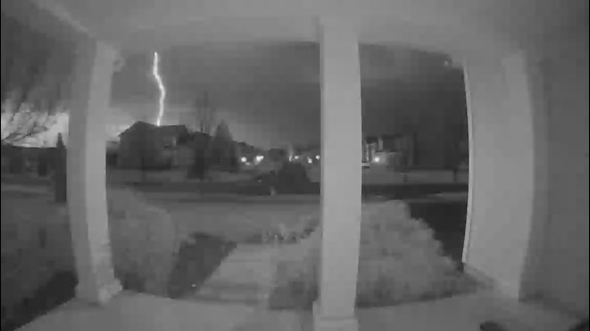 Have trouble getting up in the morning? This lightning strike in State College, Pennsylvania, on April 8, will get you up in no time.