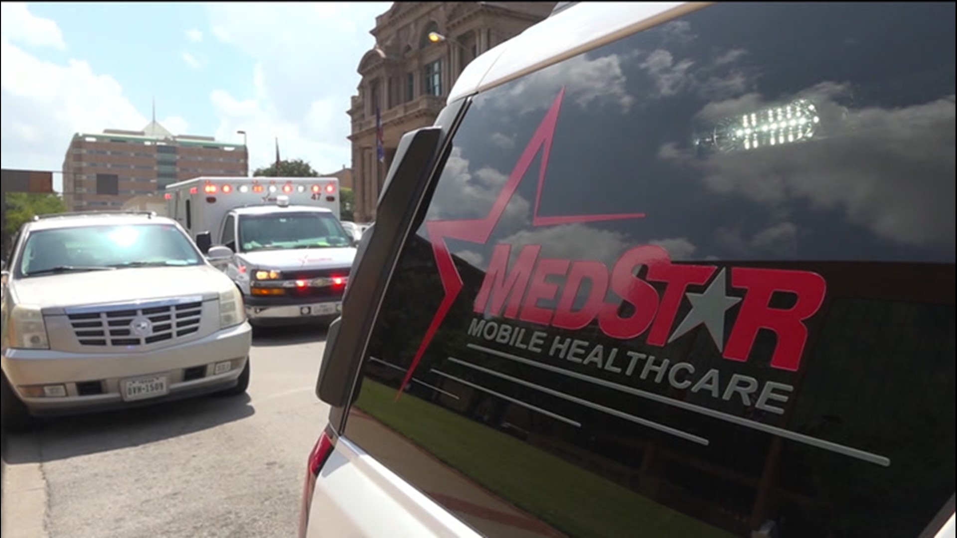 AccuWeather's Bill Wadell follows along with paramedics in Fort Worth, Texas, responding to heat exhaustion calls as temperatures climb into the triple digits.