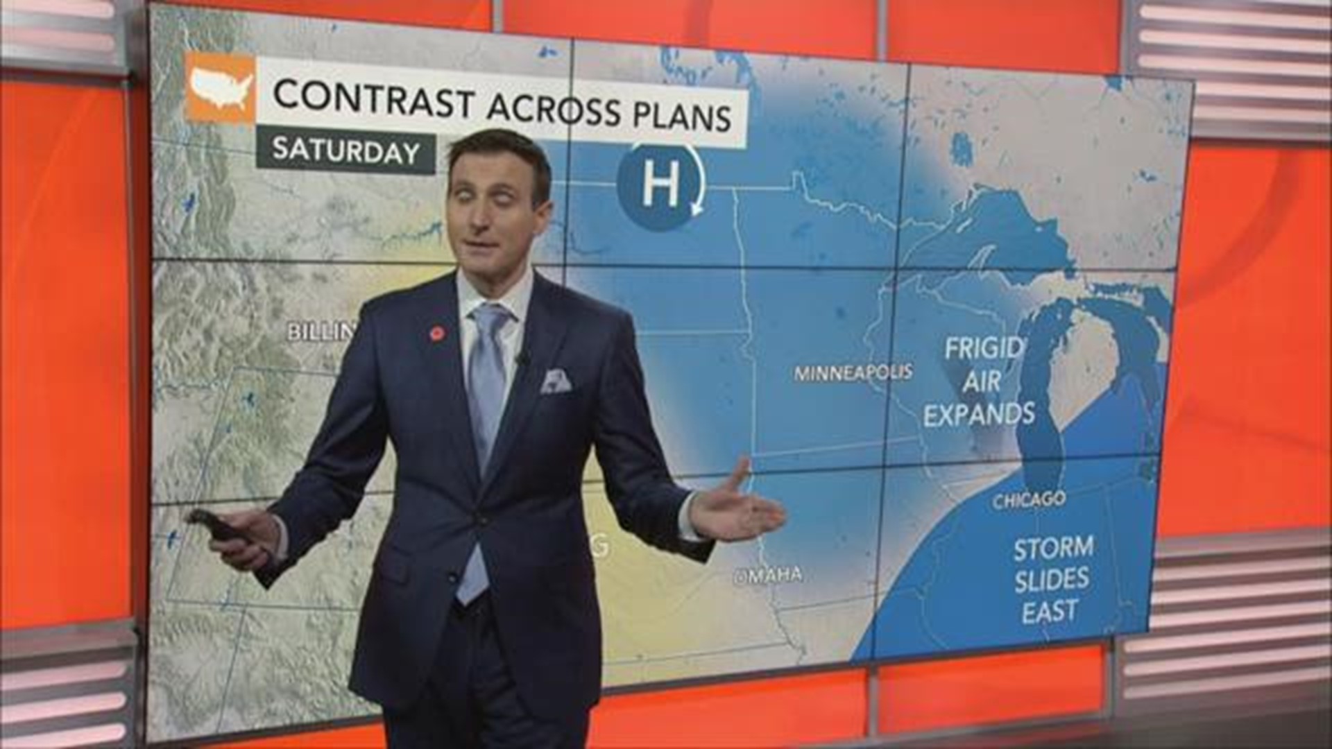 A major winter storm will unleash blizzard conditions and ice from the Midwest to Northeast this weekend, as sister marches take place on Saturday.
