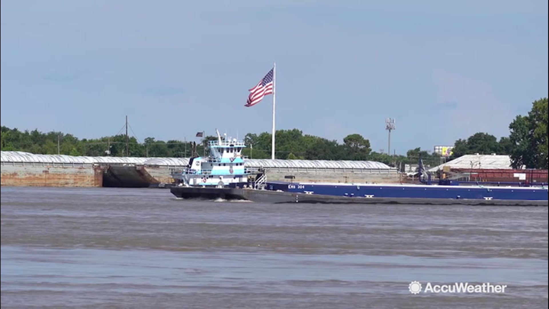 High water and flooding is delaying critical shipments of goods through inland waterways like the Mississippi River that could end up coasting us all in our wallets.