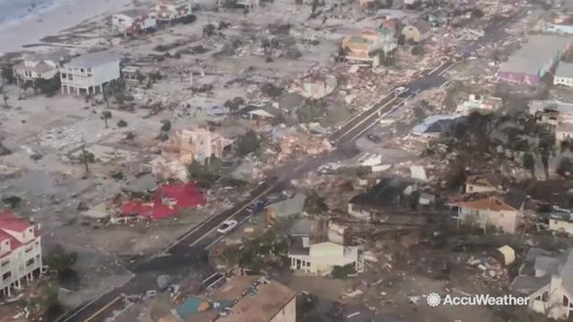 Homeowners in Mexico Beach, Florida returned to utter devastation. This is the first time they are seeing the damage for themselves. Almost all of their homes completely wiped out by Michael.
