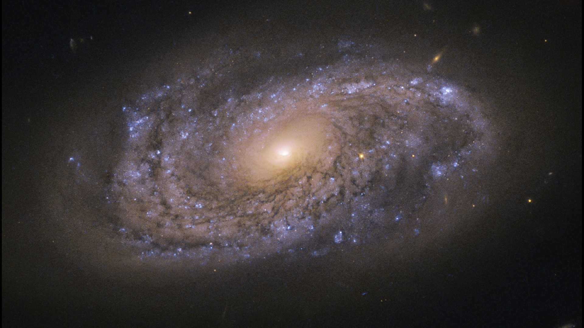 The stunning galaxy has everything from young and hot stars to older and cooler ones, and the Hubble Space Telescope captured it in all its glory.