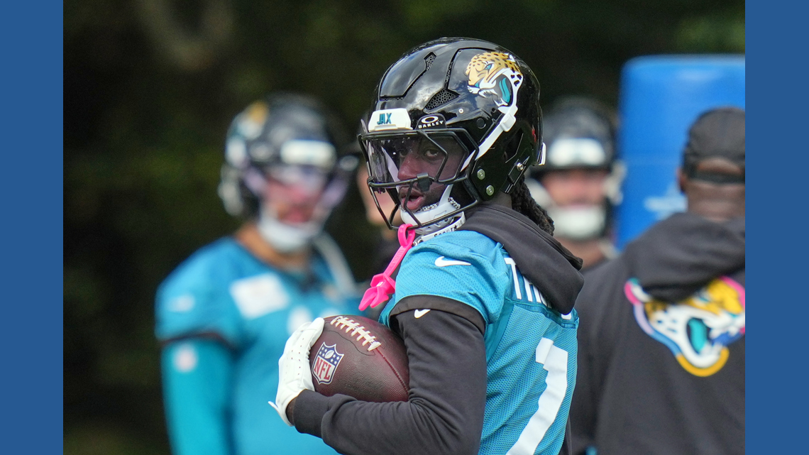 Jaguars coach Liam Coen says WR Brian Thomas will 'help us make plays ...