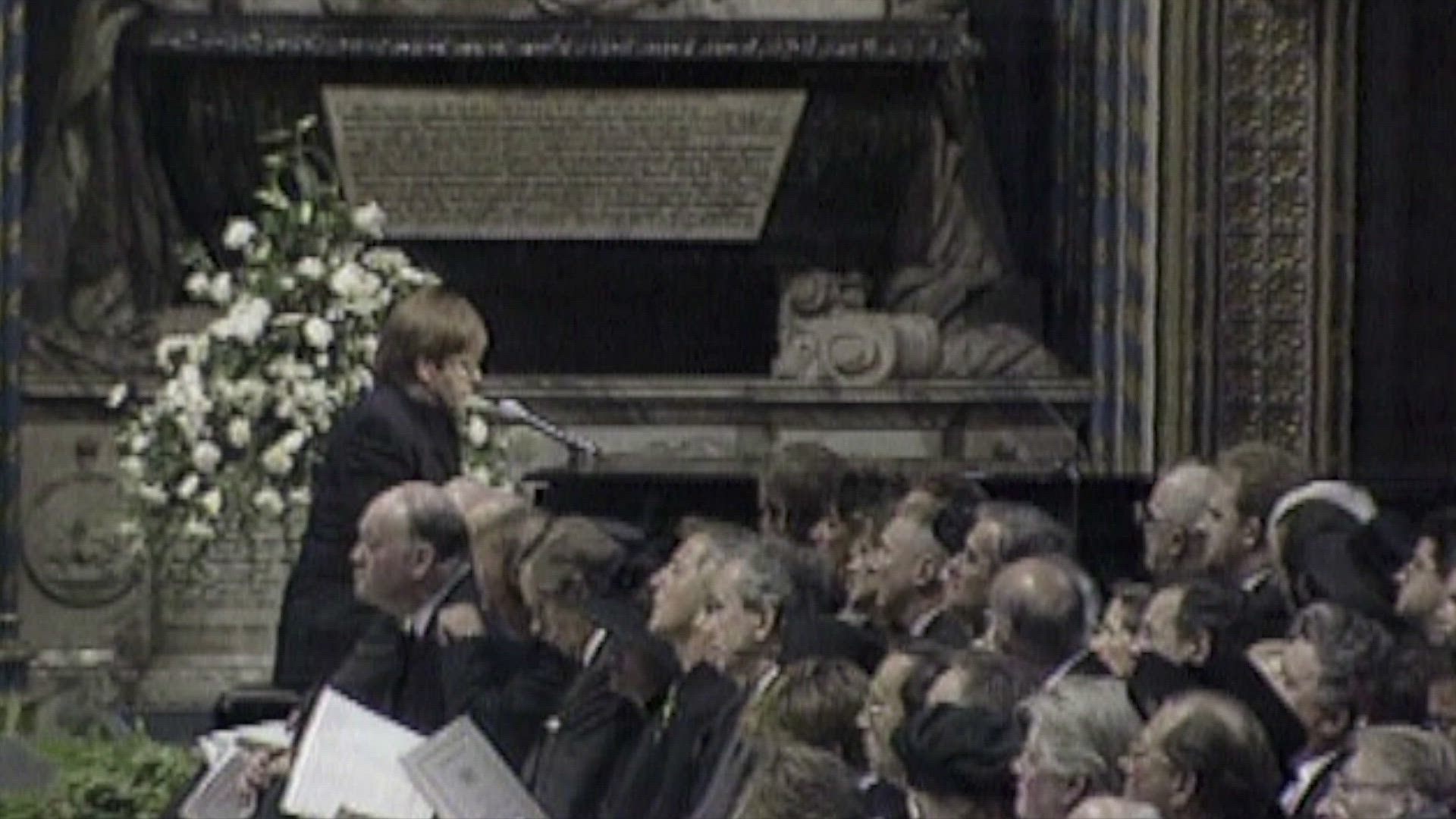 Elton John famously sang 'Goodbye England's Rose' at her funeral, but the song almost didn't happen. Buzz60's Keri Lumm reports.