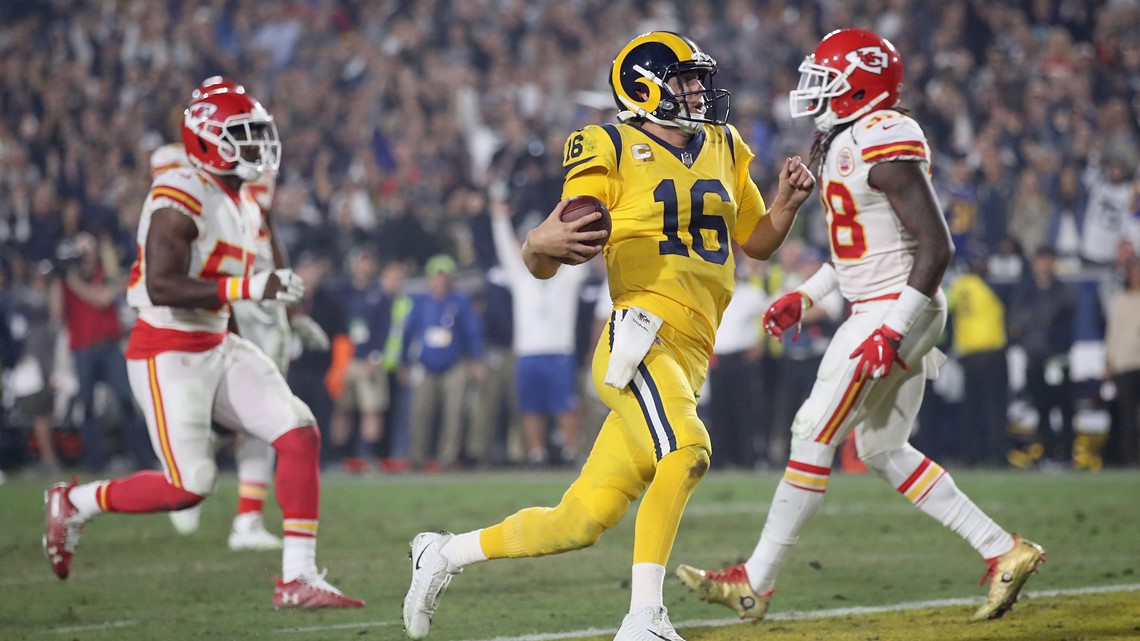 LA Rams outslug Kansas City Chiefs in third-highest scoring NFL game ever, NFL