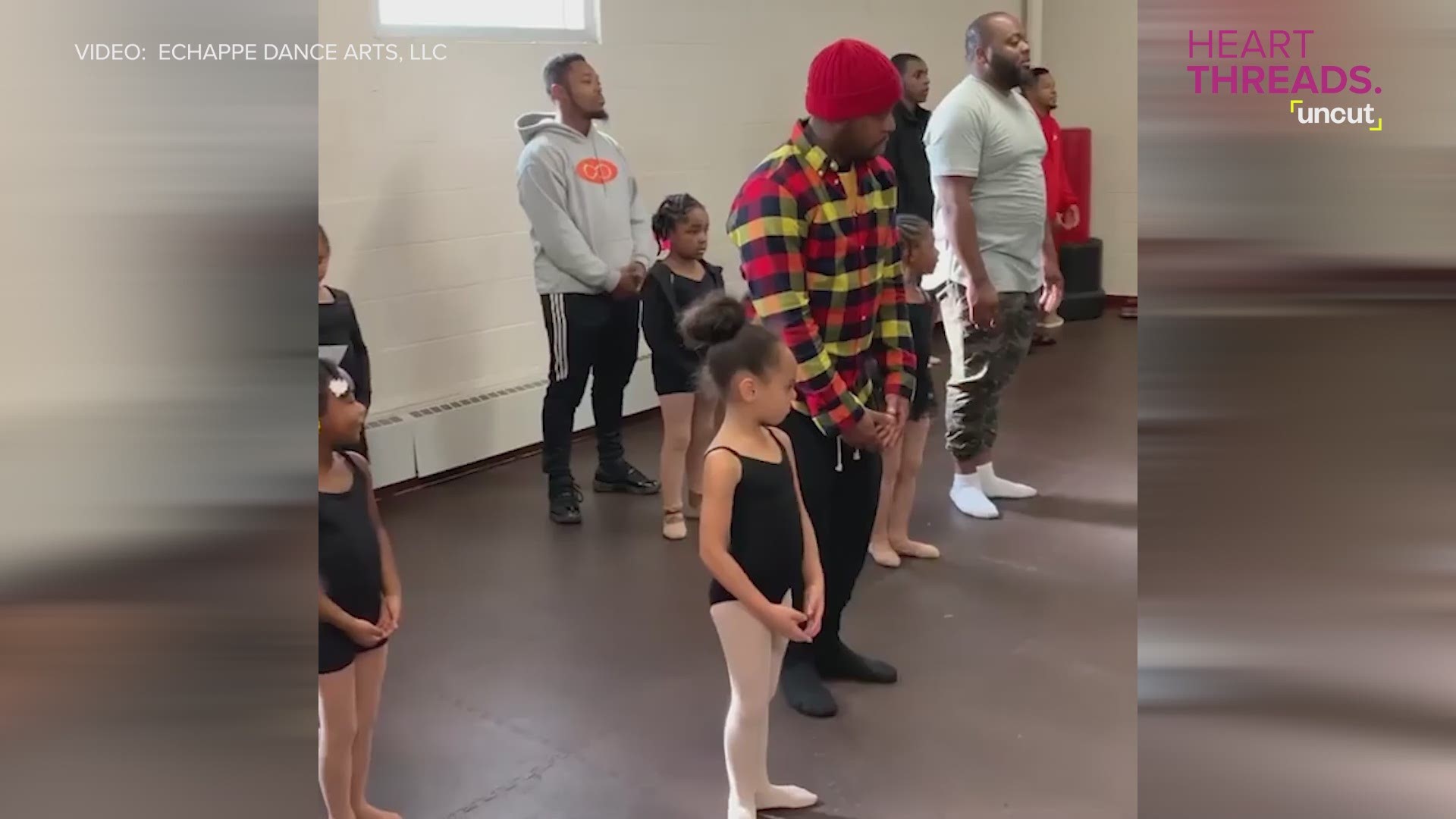 These dads busted out their best moves for a daddy-daughter ballet class and it's adorable.