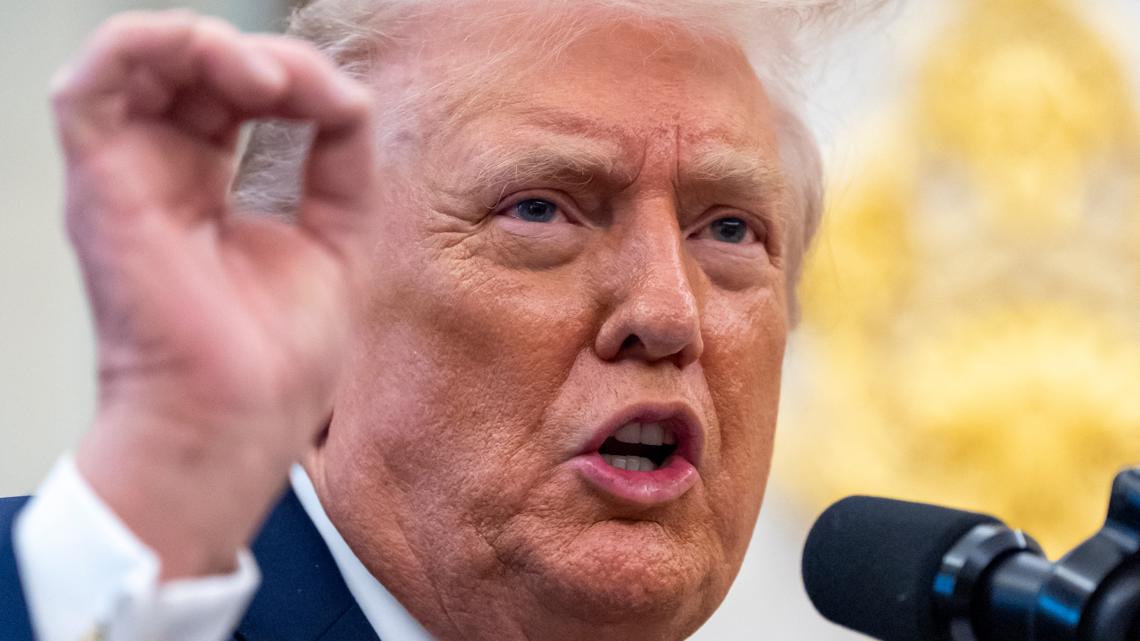 What time is President Trump addressing the nation?