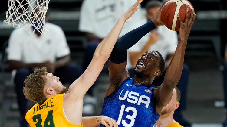 Team USA falls to Australia, 2nd loss in pre-Olympic ...