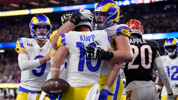 Super Bowl: Kupp's late TD lifts Rams over Bengals 23-20