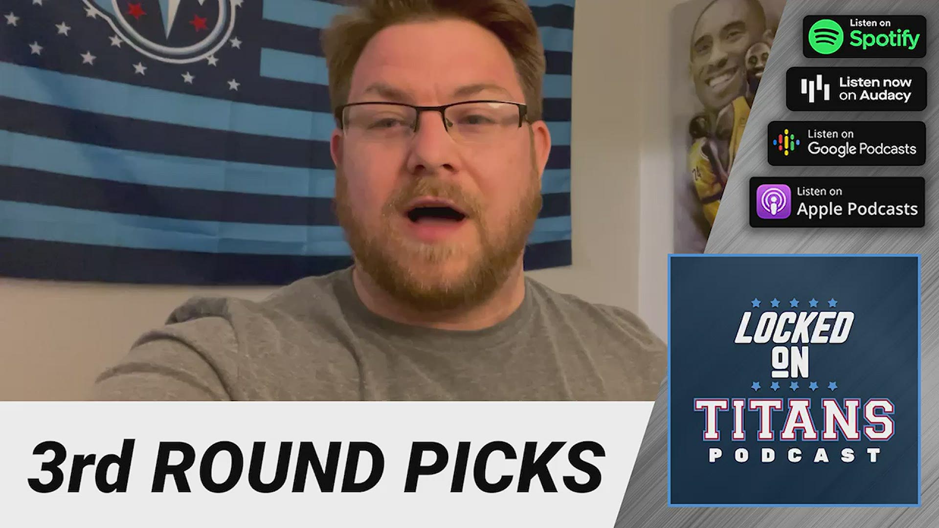 The host of the Locked On Titans podcast reacts to the team's picks in the third round of the NFL Draft.