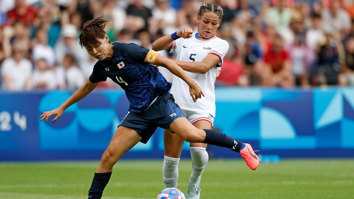 US women's soccer advances after extra time goal in quarterfinals ...