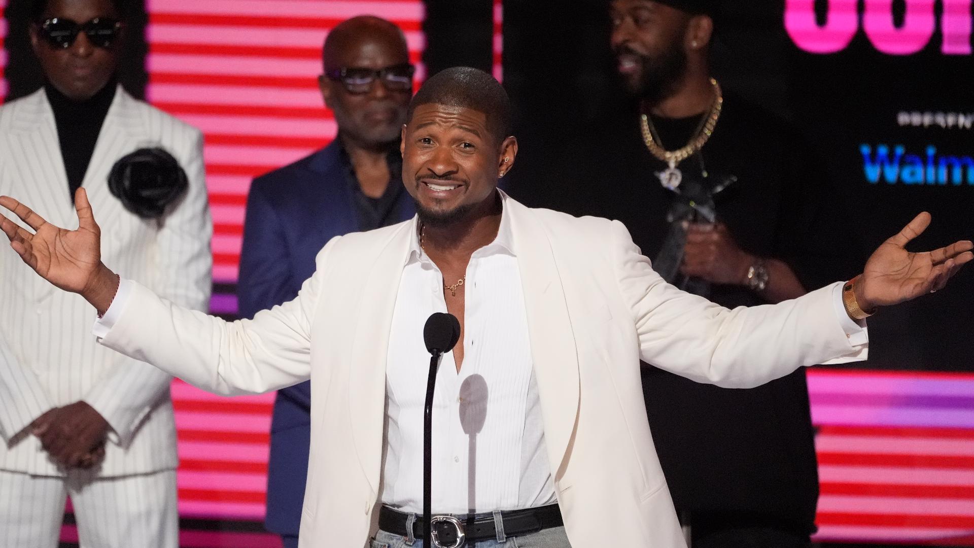 WATCH Usher's 2024 BET Awards speech heavily censored