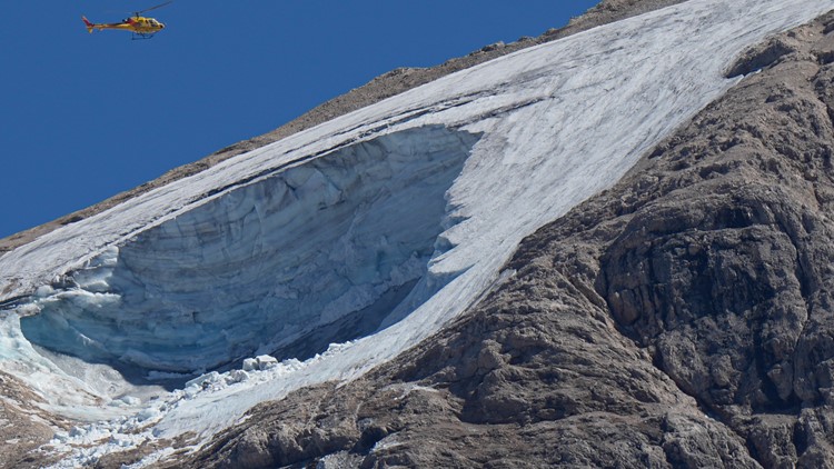 Alpine glacier avalanche leaves 7 dead, 13 missing in Italy