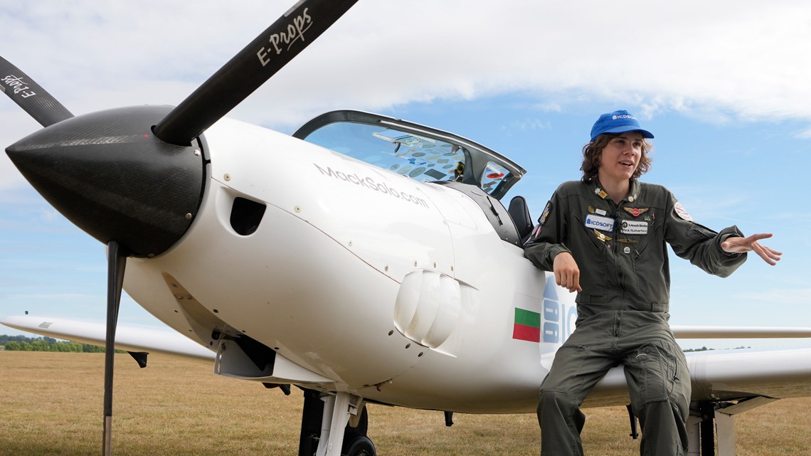 Mack Rutherford, 17, sets record for solo flight around world - Vimarsana News