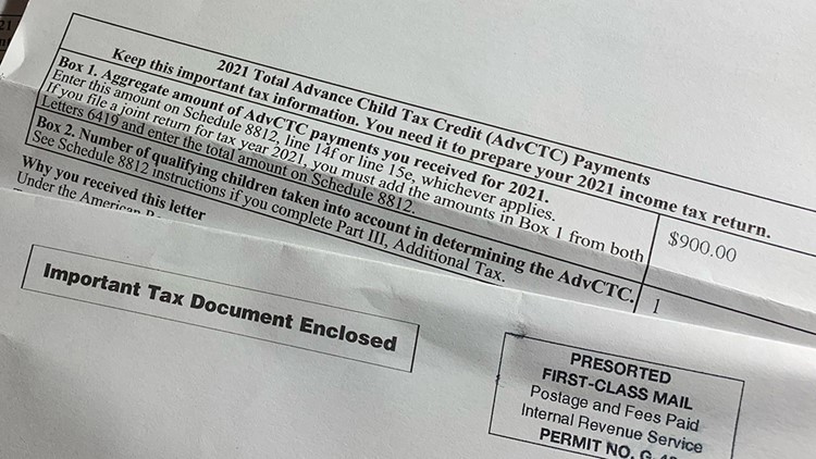 Child Tax Credit Letters From Irs Showing Up In Mailboxes Ksdk Com