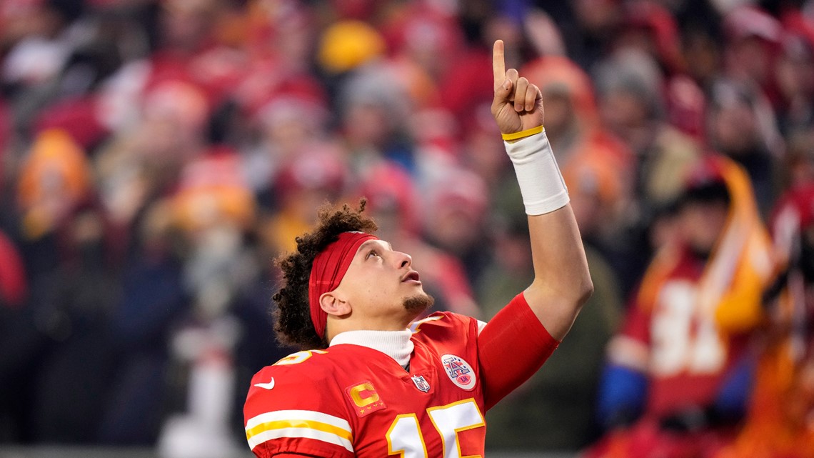 Mahomes wins 4 states in top selling NFL jersey map