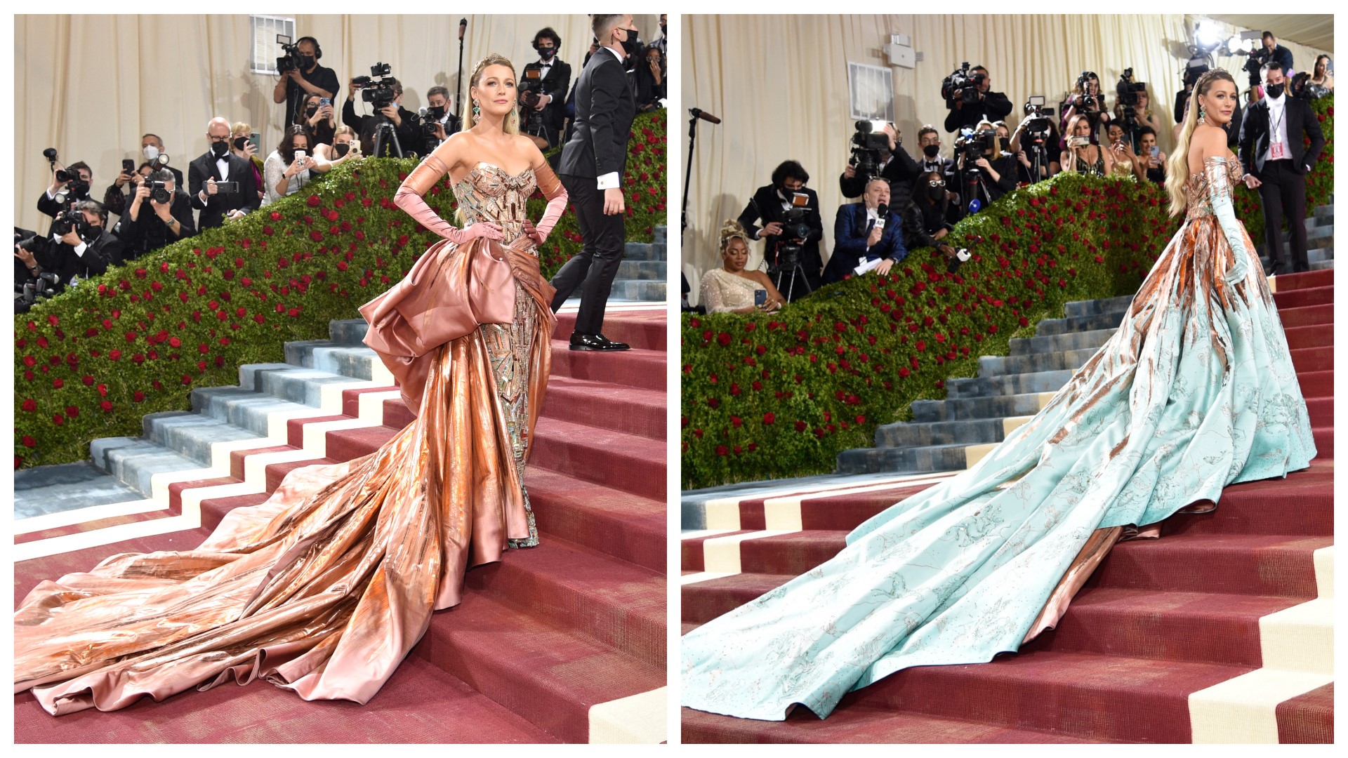 Watch Blake Lively s quick change on the Met Gala red carpet