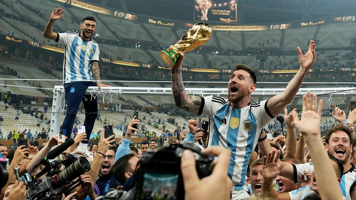 Messi Argentina World Cup Winner Soccer Jersey for Sale in Spring