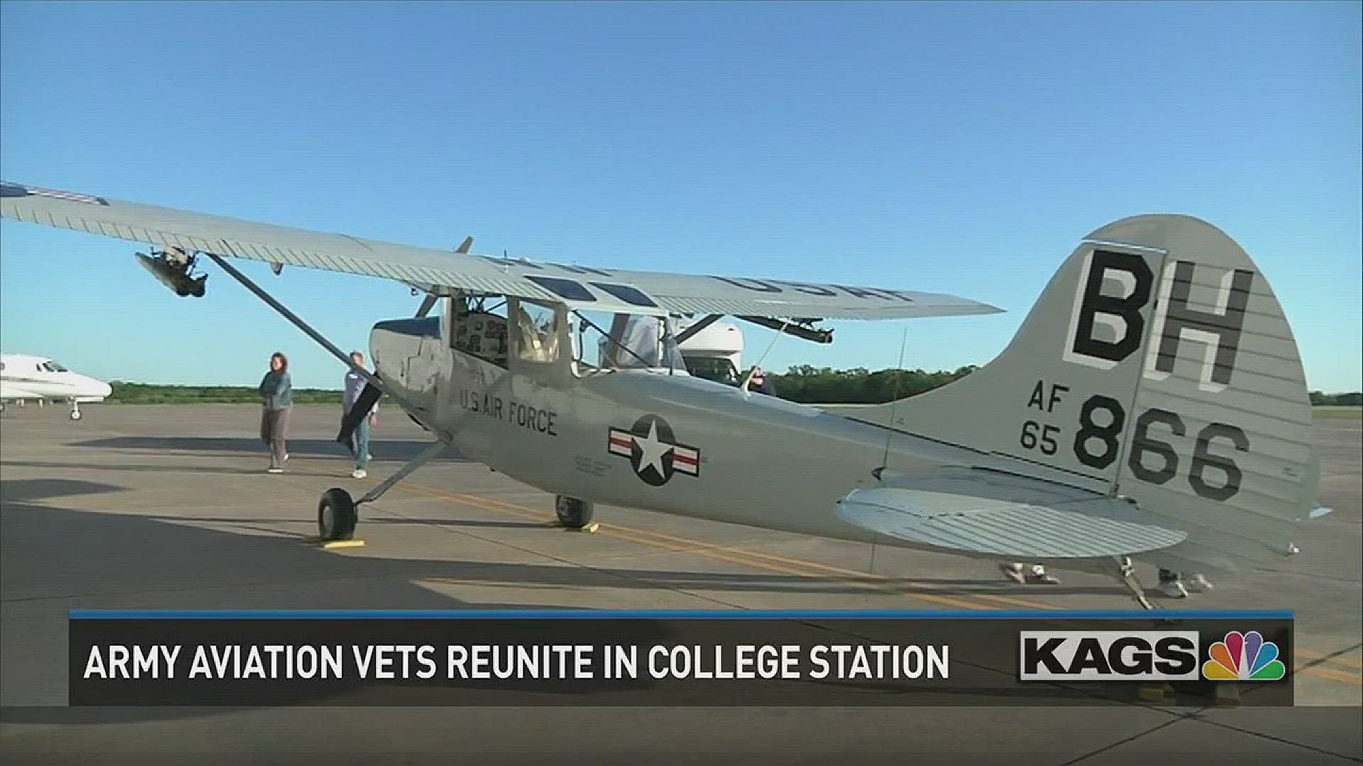The group of veterans from all over the US chose College Station to host this year's reunion.