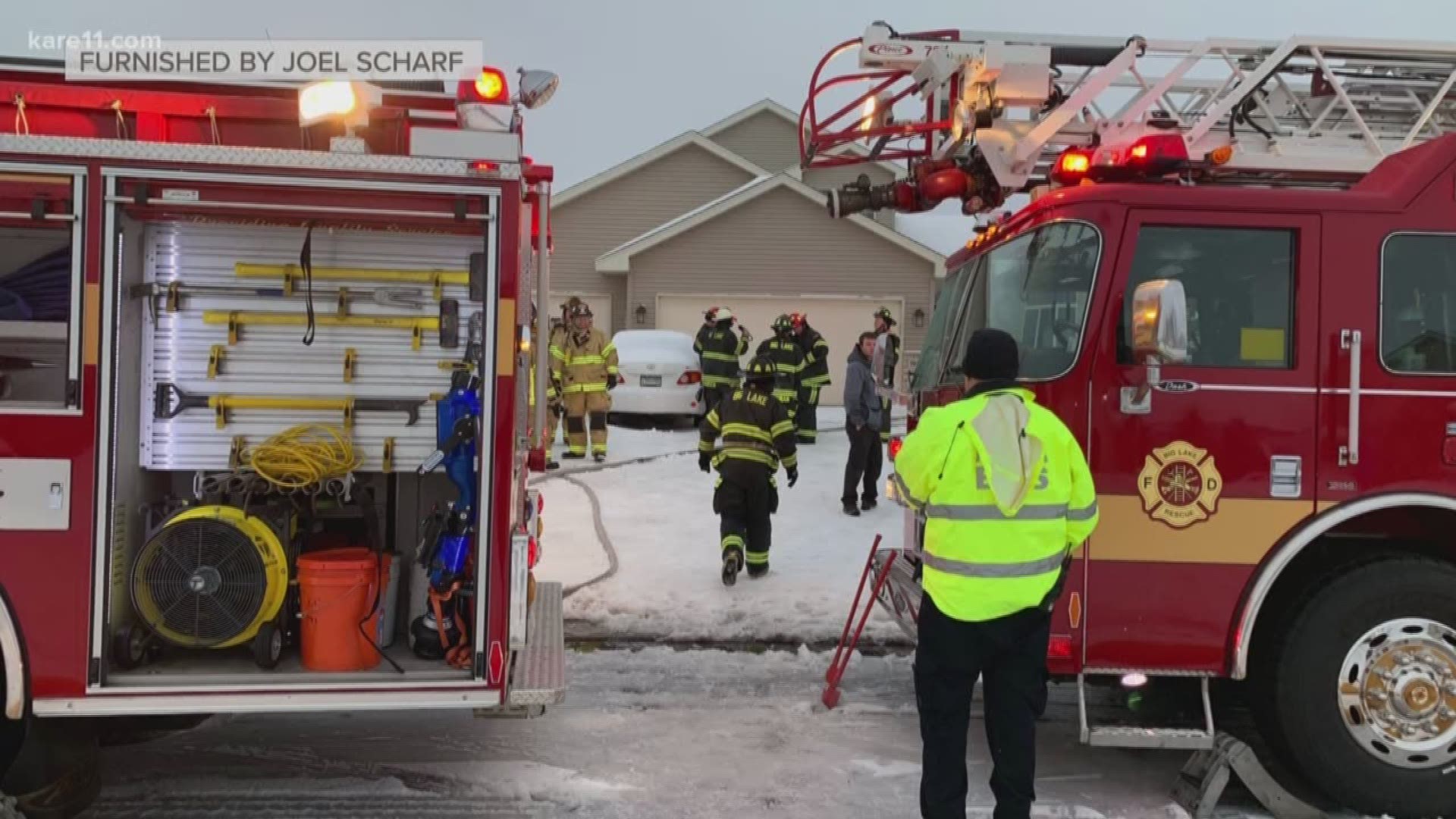Police Father believed to have started house fire in Big Lake that killed two children dies
