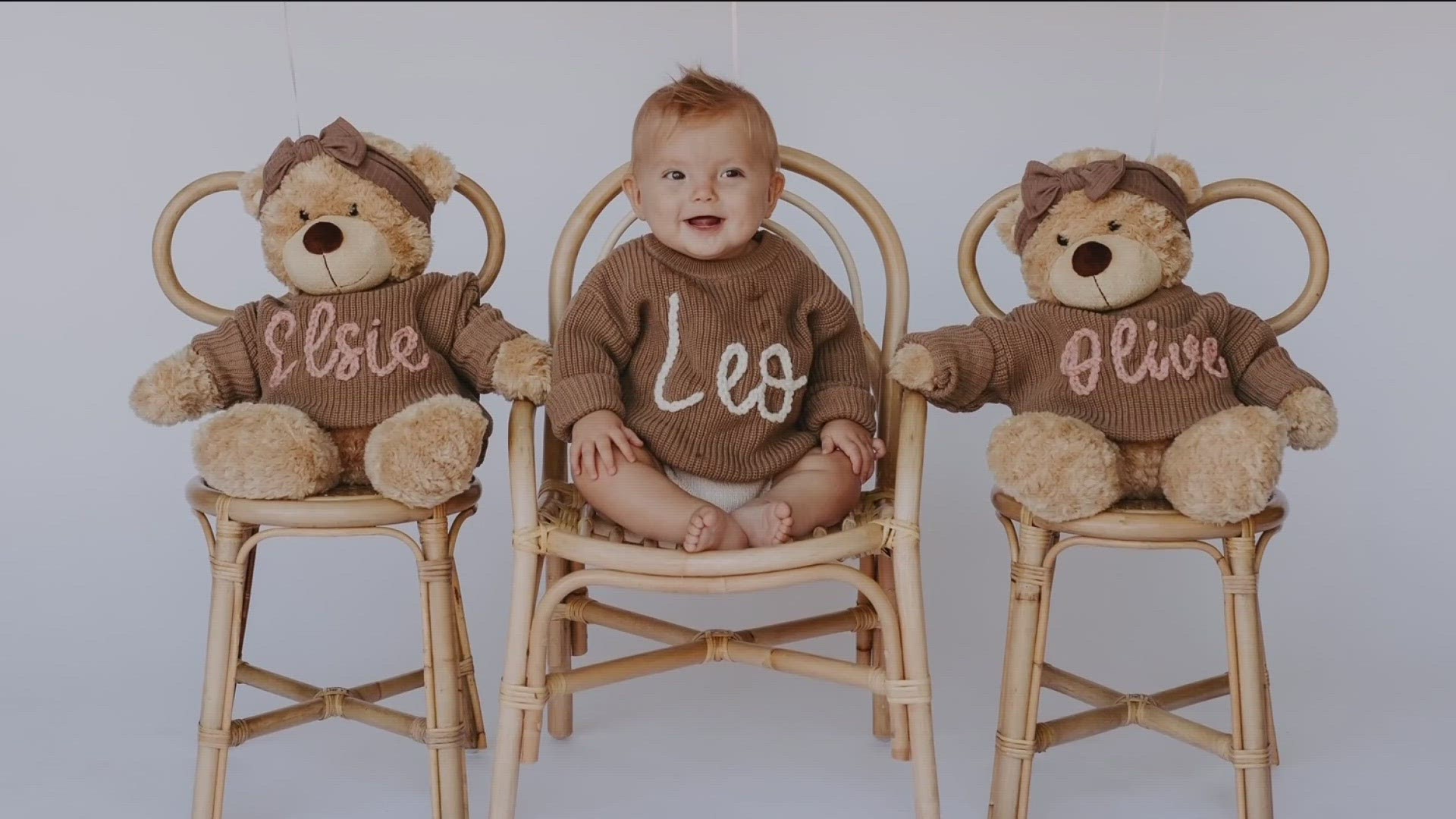 This holiday season, the Dakin family in Escondido is able to celebrate Leo’s first Christmas at home after spending his first in NICU and honor his twin sisters.