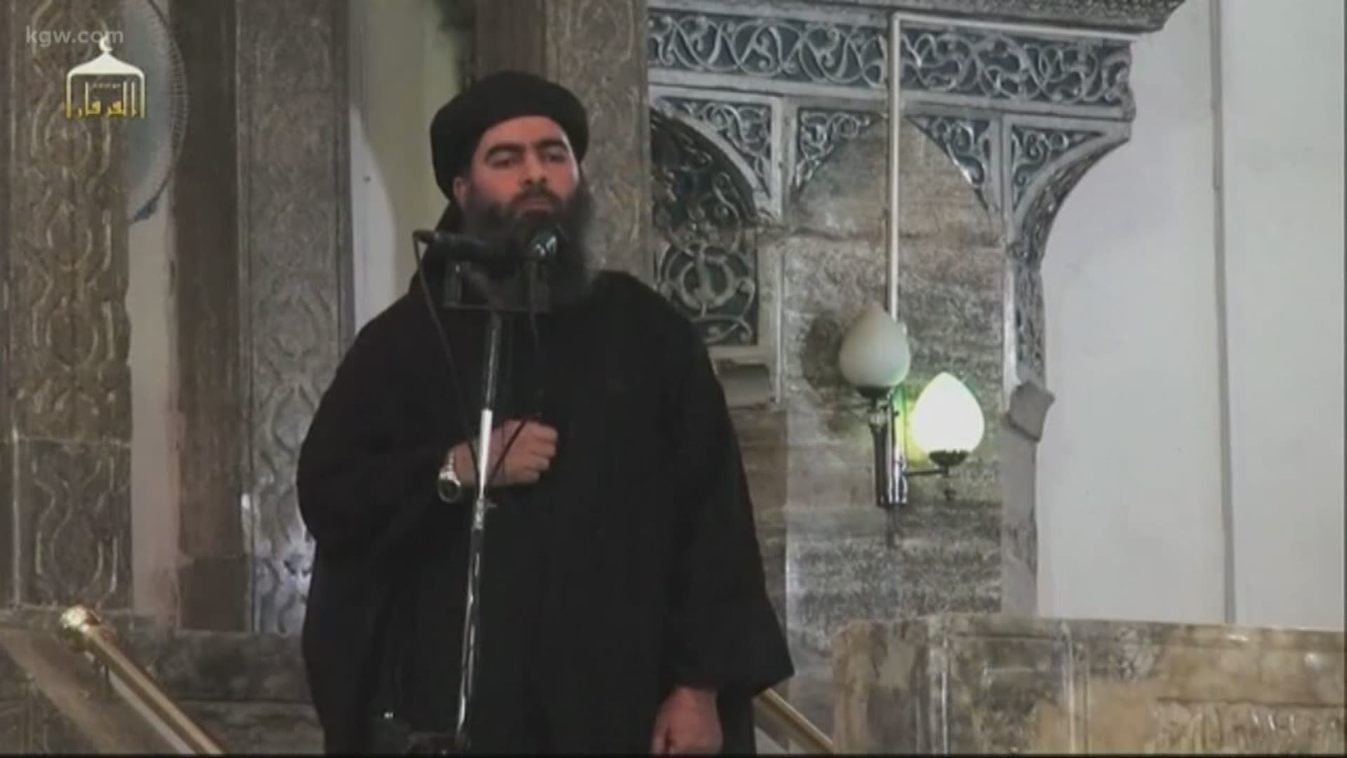 Trump announces Isis leader is dead