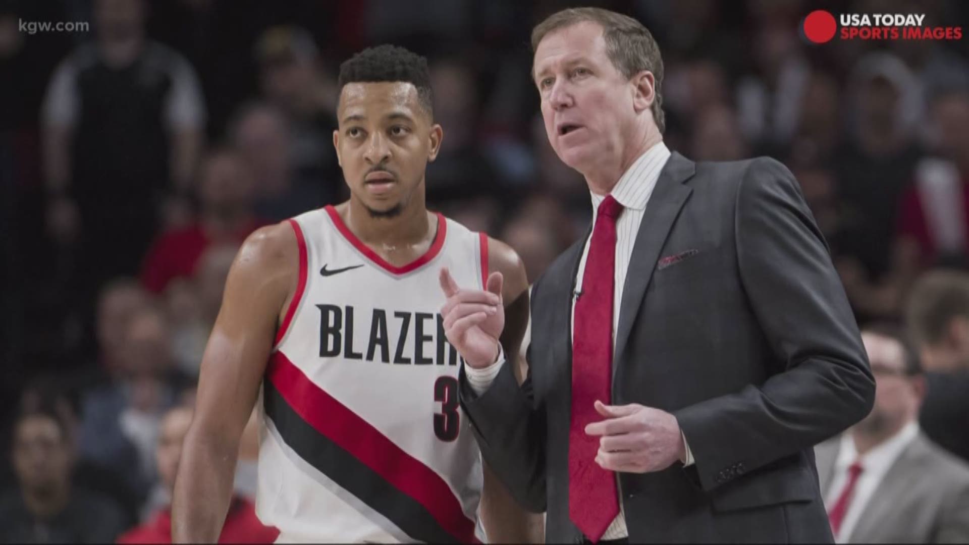 CJ McCollum talks "I'm trying, Jennifer"