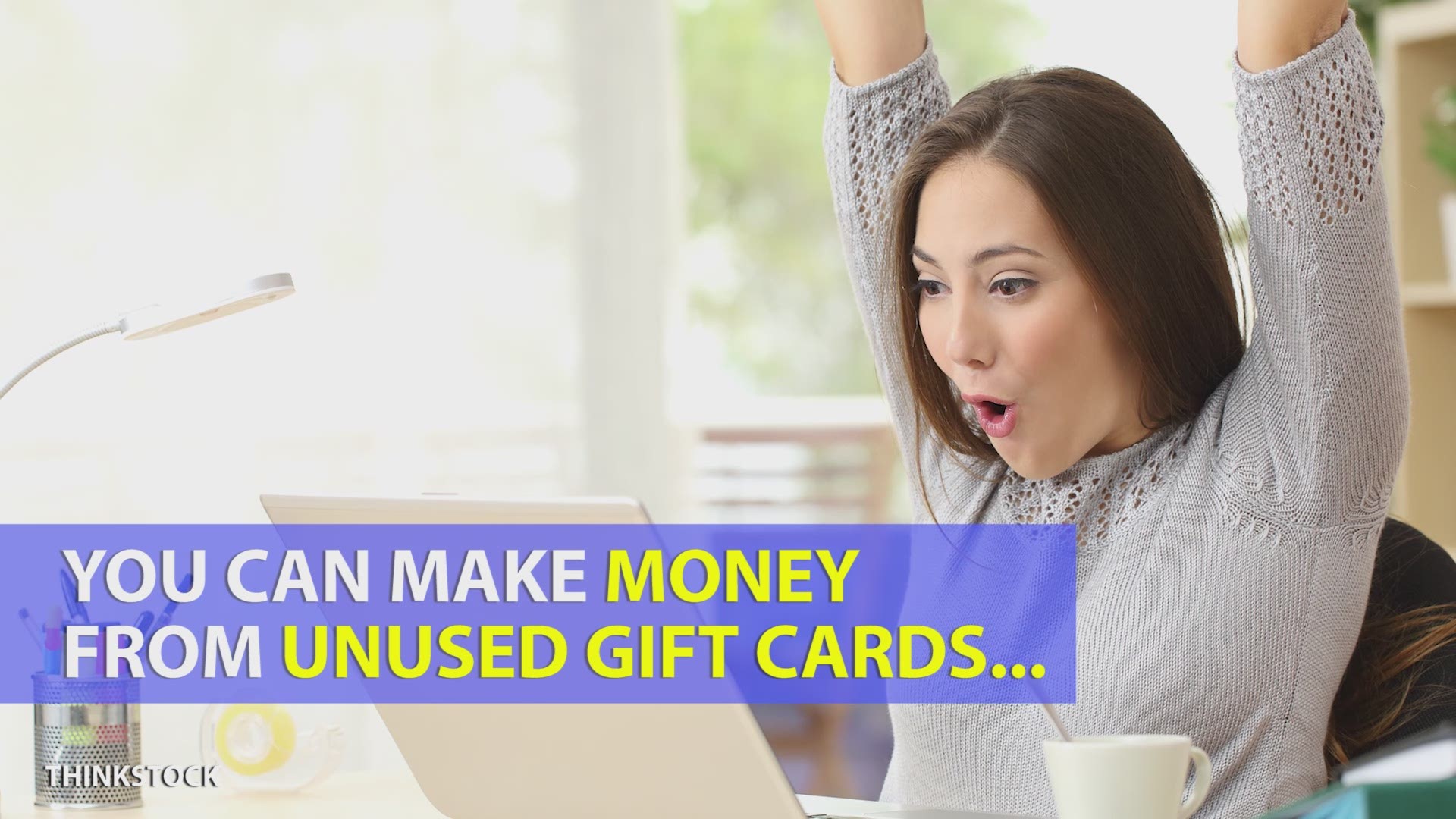 Learn more about how you can make money from your unused gift cards.