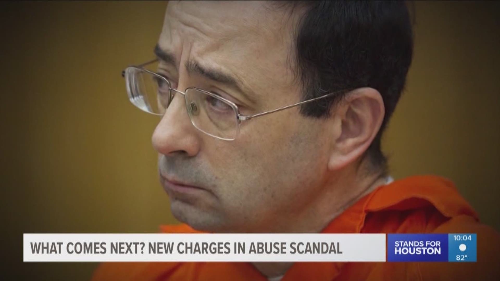 What comes next after new charges in abuse scandal against former Olympic doctor Larry Nasar?