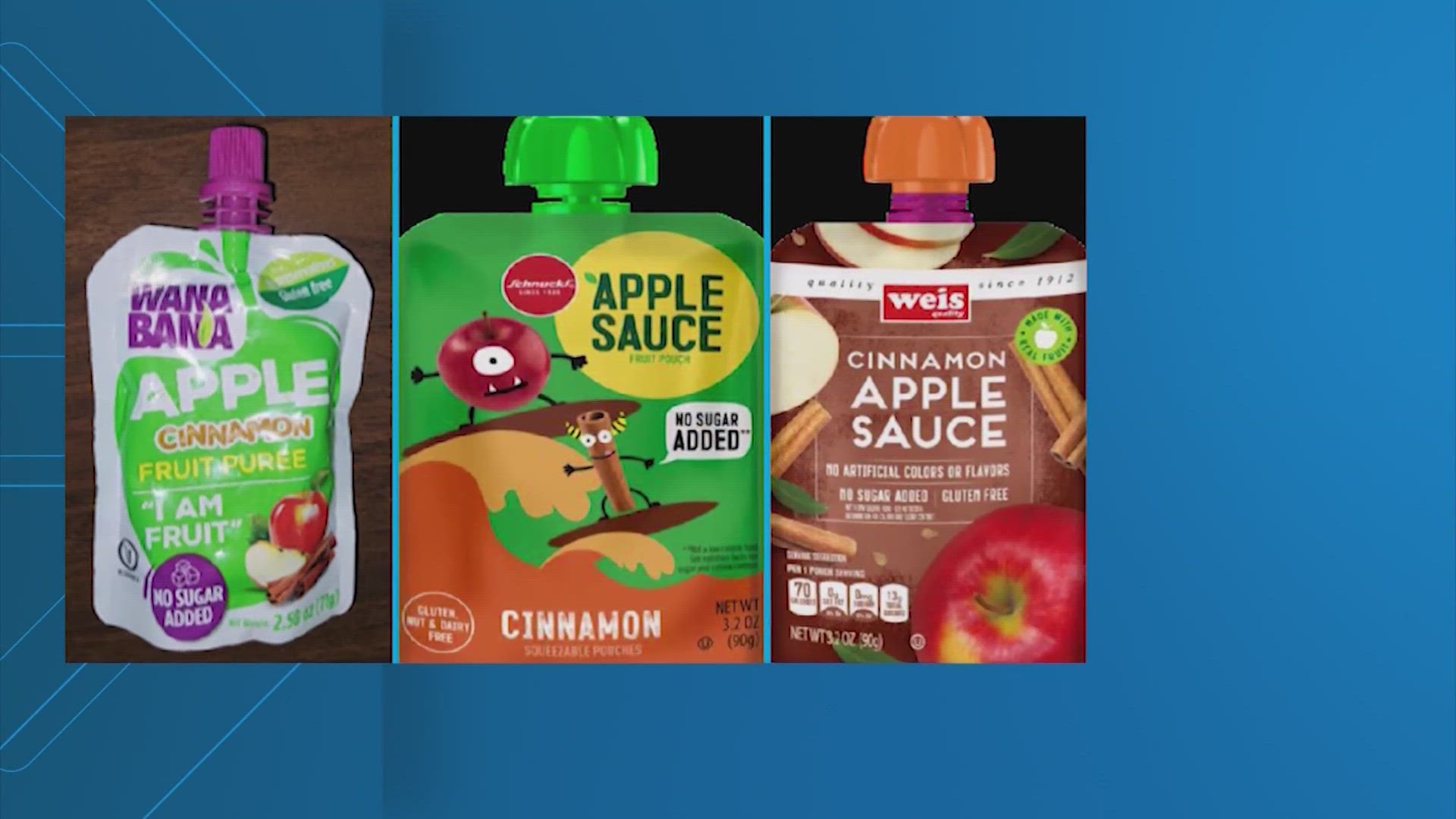 The FDA says if you see these products on store shelves, do not buy them.