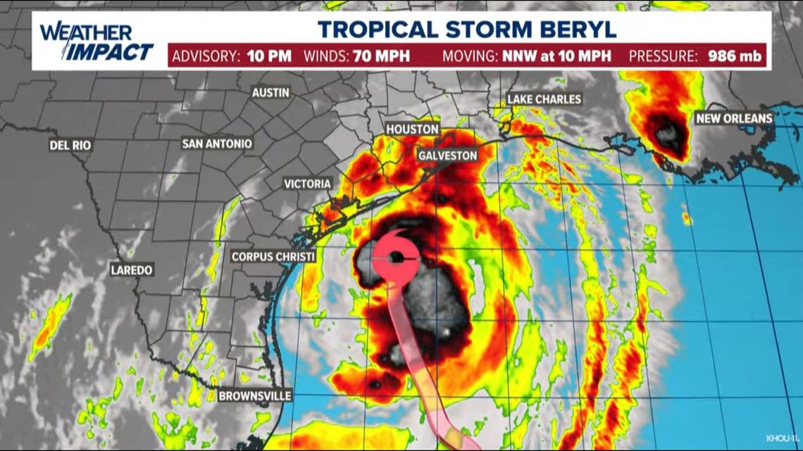 Beryl Tracker: What Houston and Southeast Texas can expect, when | ksdk.com