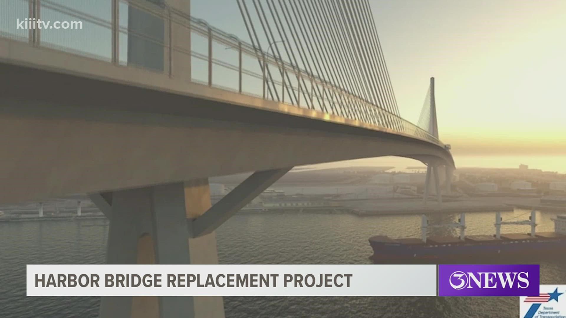 Once complete, it will be the tallest structure in south Texas, and the longest cable stay bridge in the United States.
