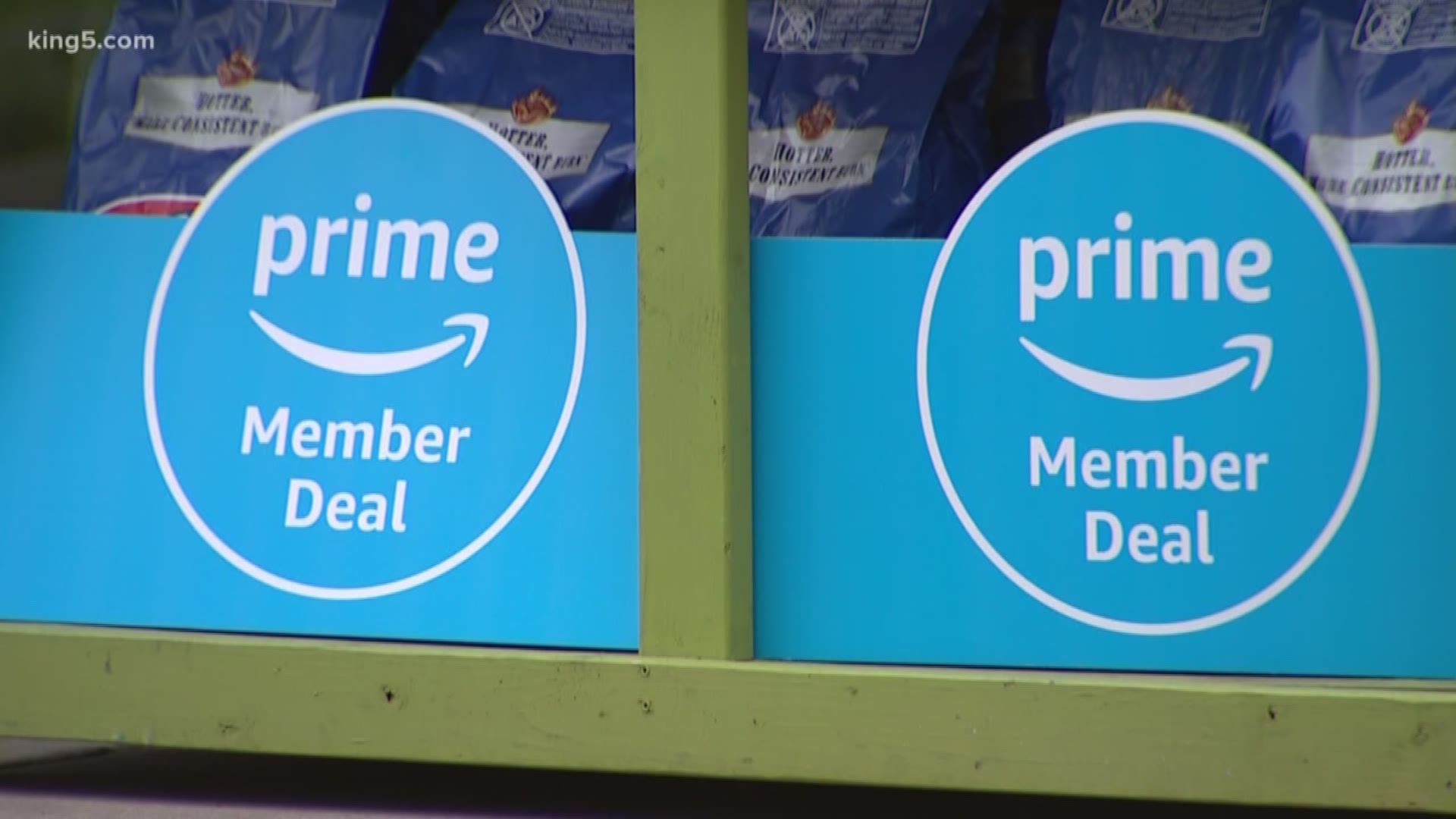 The technology, called Amazon One, lets shoppers scan the palm of their hand and connect it to a credit card or Amazon account.