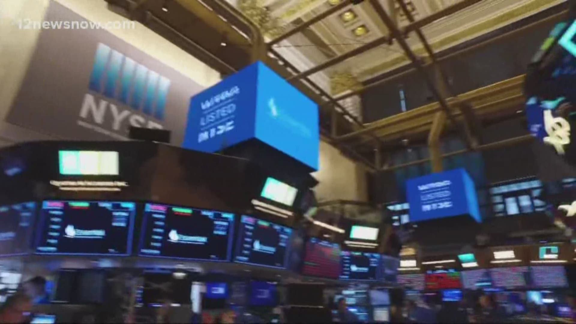 The Dow Jones Industrial Average sank nearly 1,200 points, one day after President Trump tried to reassure Americans that the crisis is under control.