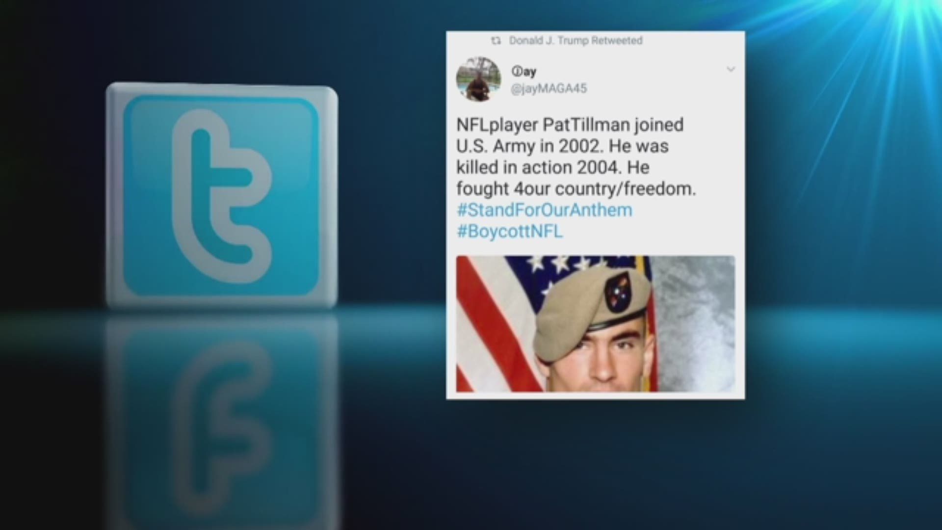 Despite national backlash, many support appearance of Pat Tillman