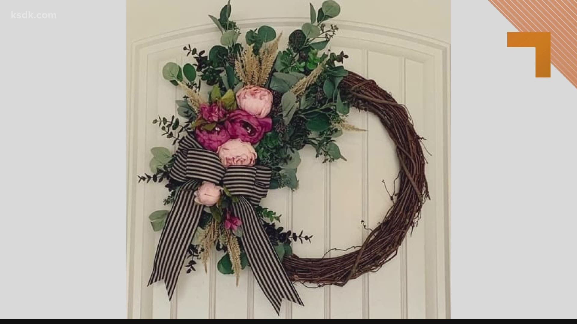 This Wentzville mom creates beautiful wreaths for any time or season.