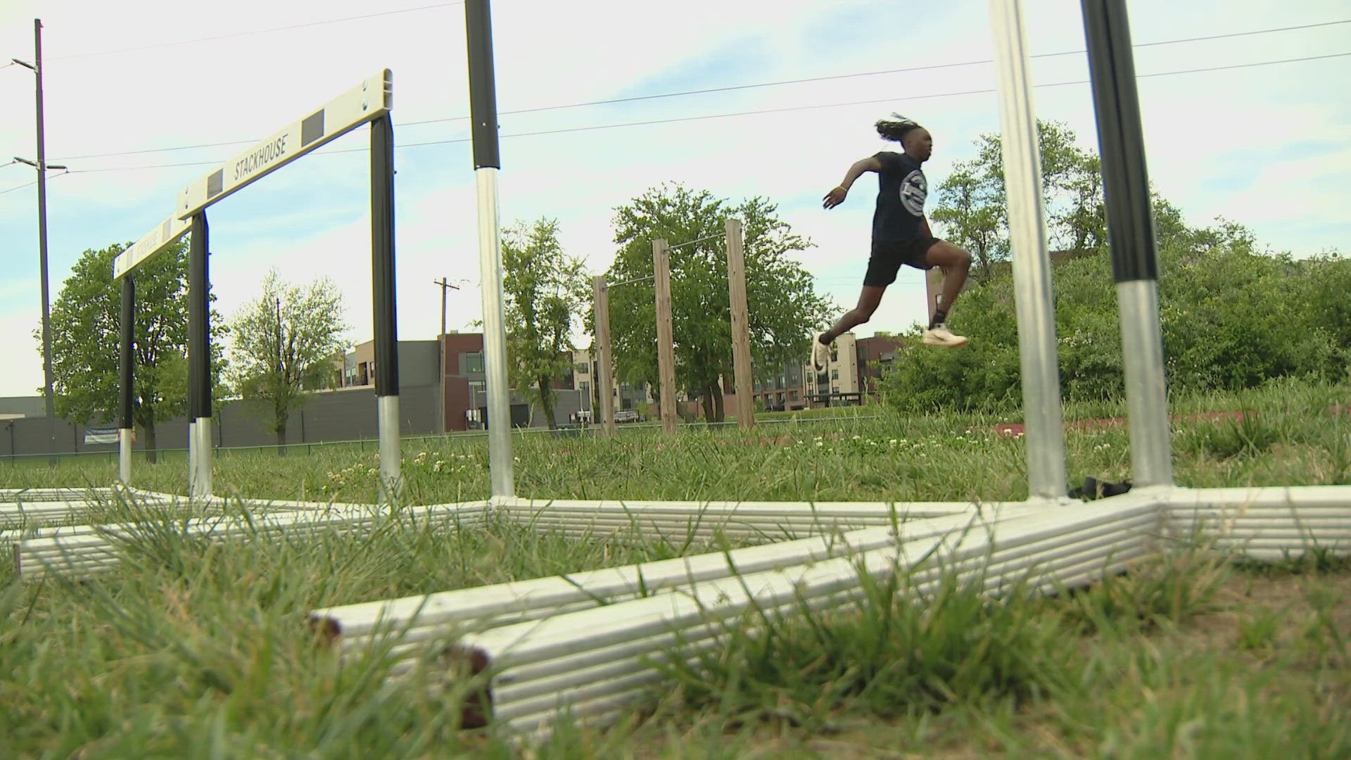 Malik Allen has lost both his parents to auto accidents. He's also one of the best high school triple jumpers in the country.