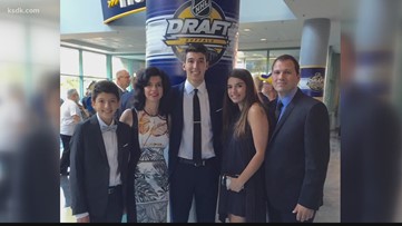 St. Louis Blues forward Jordan Kyrou's family roots play role in 2021 success