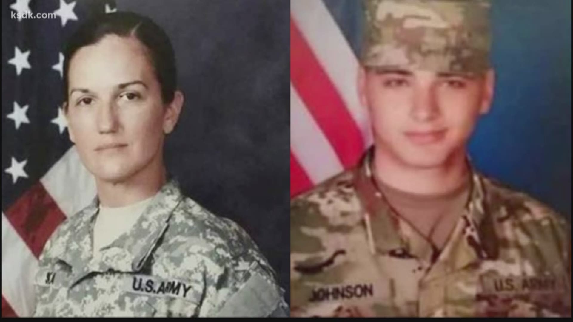 The Pentagon says Sergeant Holli Bolinksi, from Pinckneyville Illinois, and specialist Jackson Johnson, from Hillsboro Missouri, died March fifth.