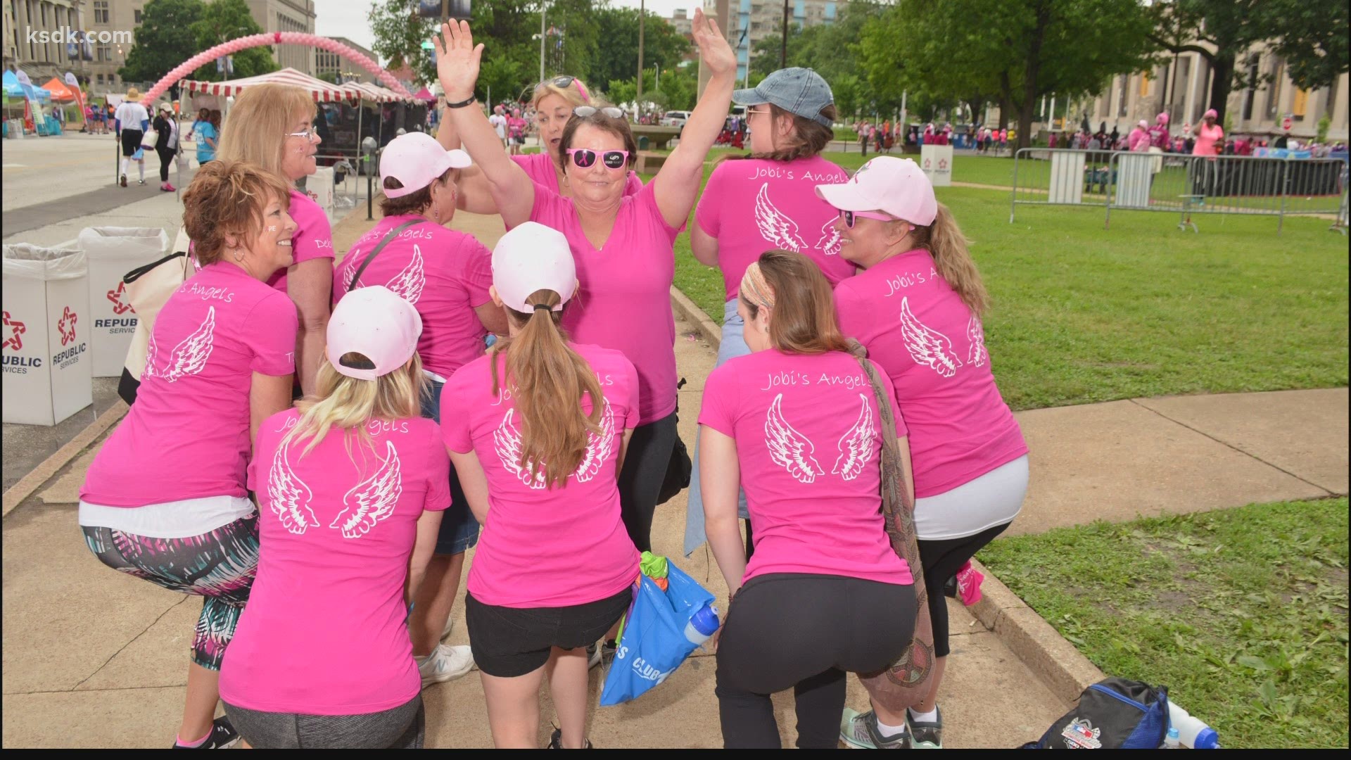 The Susan G. Komen Walk is this weekend, online.