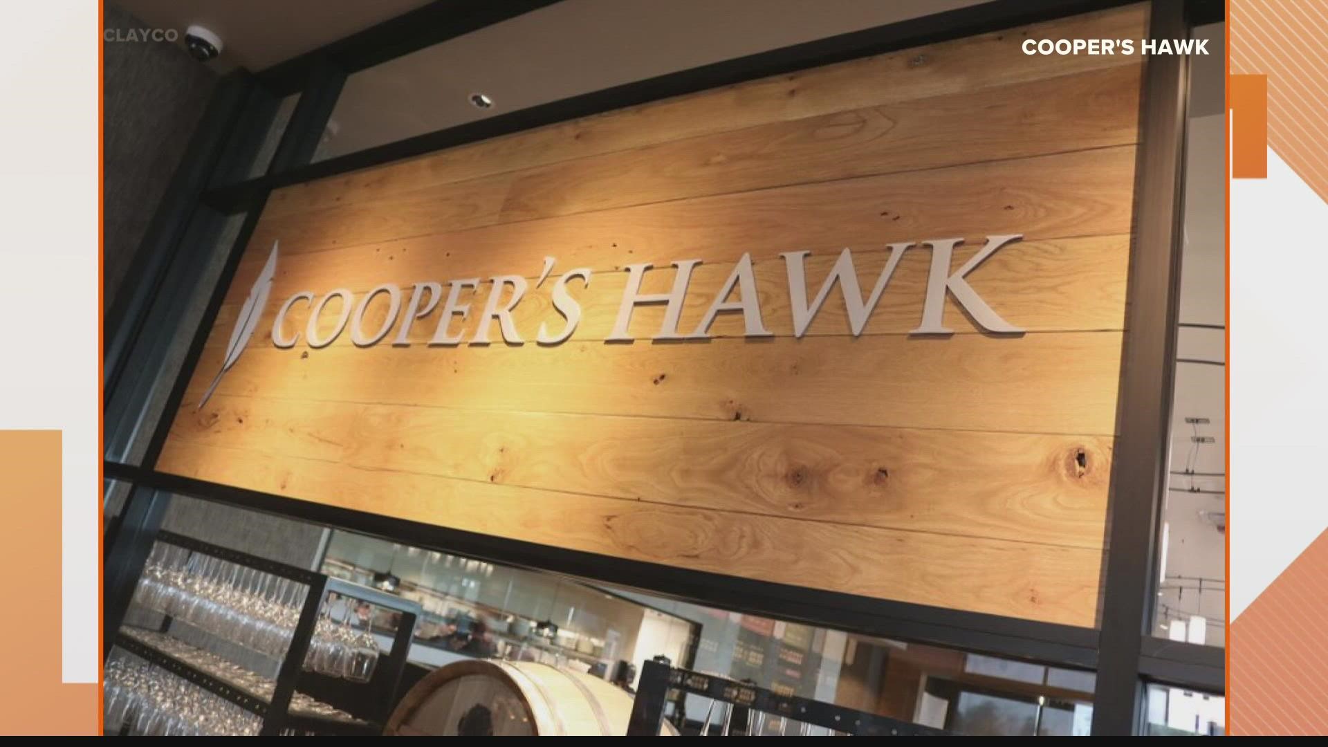 A new wine restaurant is coming to St. Peters. In just two weeks, Cooper’s Hawk will open near the intersection of I-70 and Mid Rivers Mall Drive.