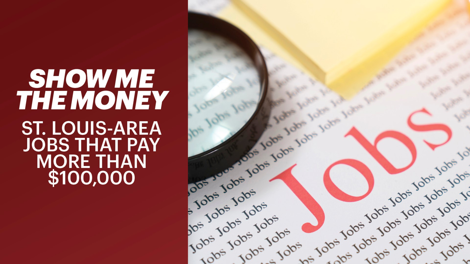 St. Louis job market Careers that pay more than 100,000