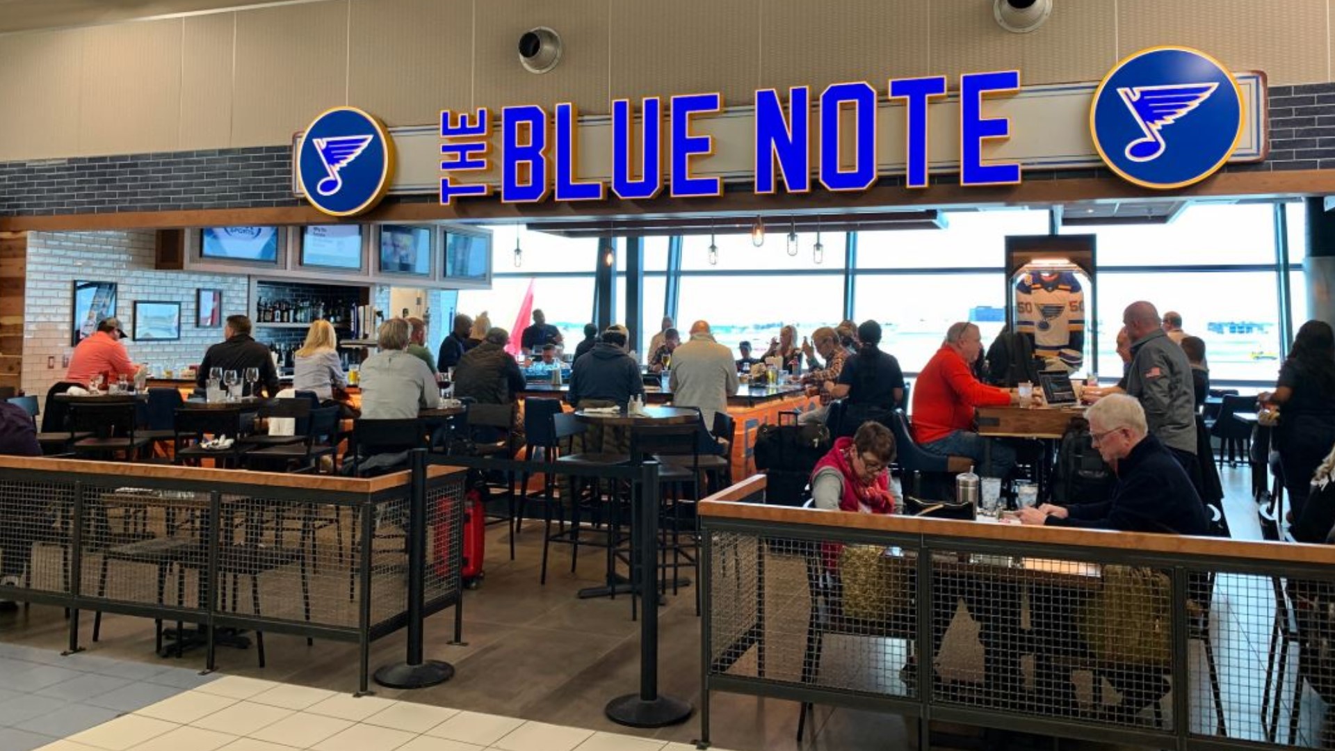The St. Louis Blues partnered with global restaurateur HMSHost to open The Blue Note