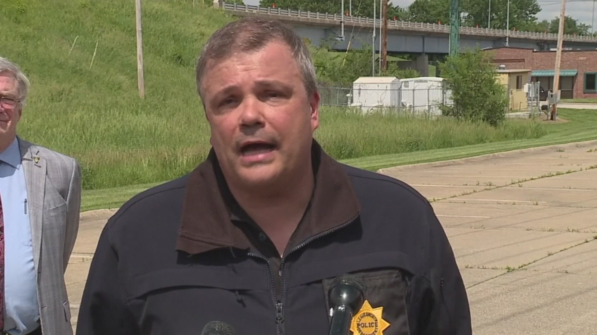 Leavenworth police chief Patrick Kitchens said the soldier ran the gunman over with his car