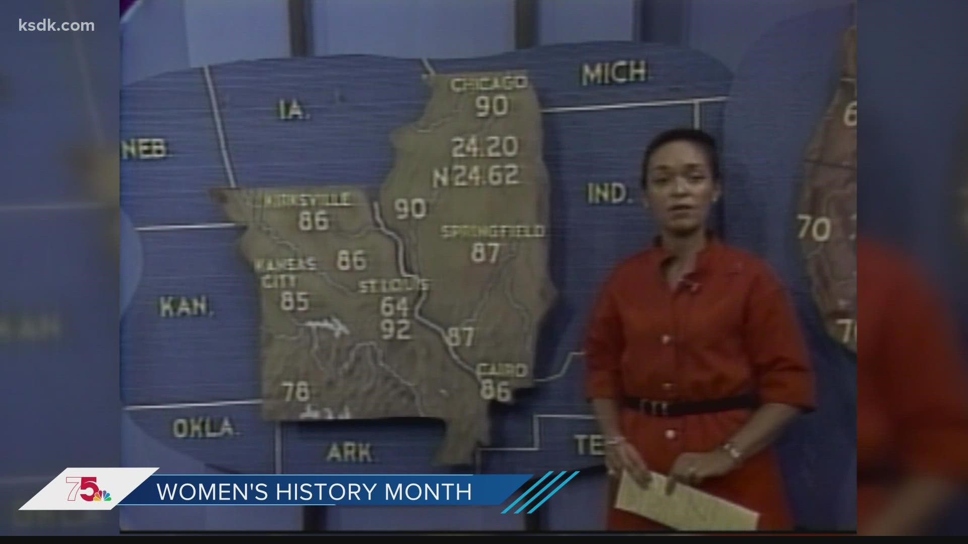 Over the last 75 years, KSDK has had no shortage of amazing women breaking barriers, connecting with the community and getting the job done.