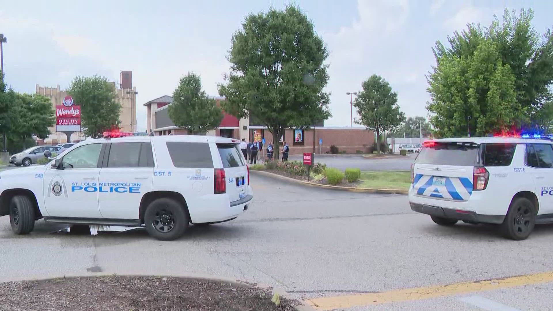 Police said the fatal shooting and stabbing happened after an argument between two employees at the restaurant.