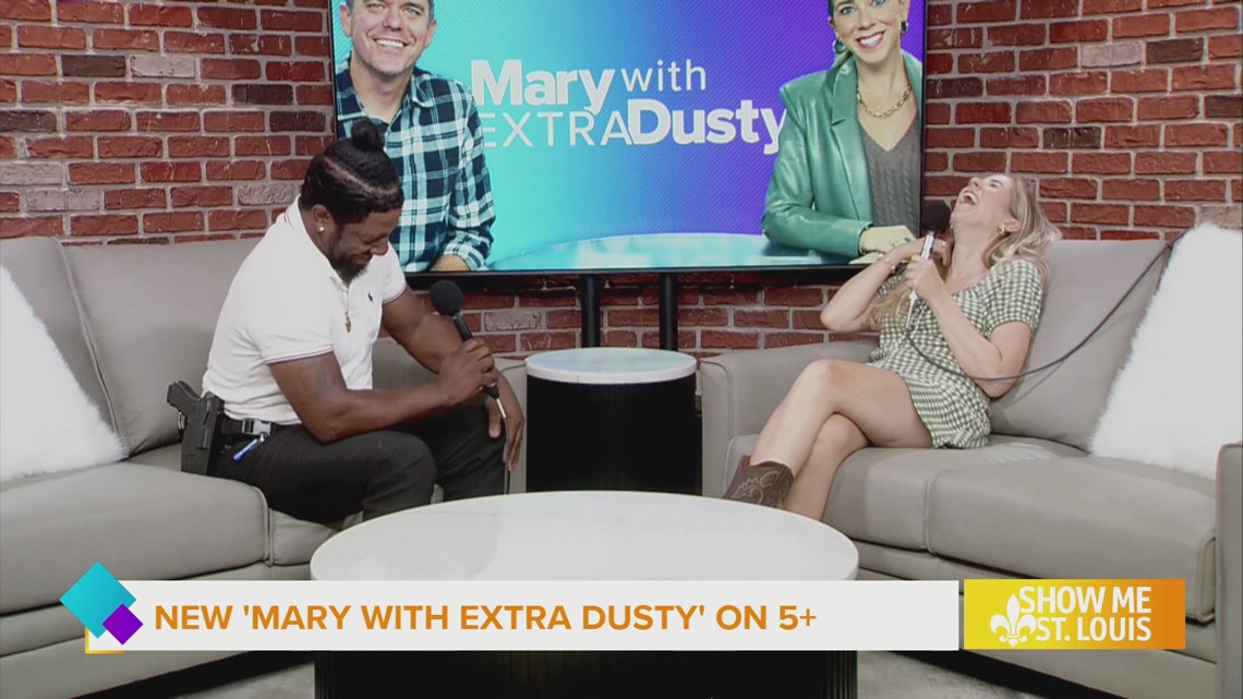 KSDK security guard Michael steps into the spotlight on 'Mary with Extra Dusty'