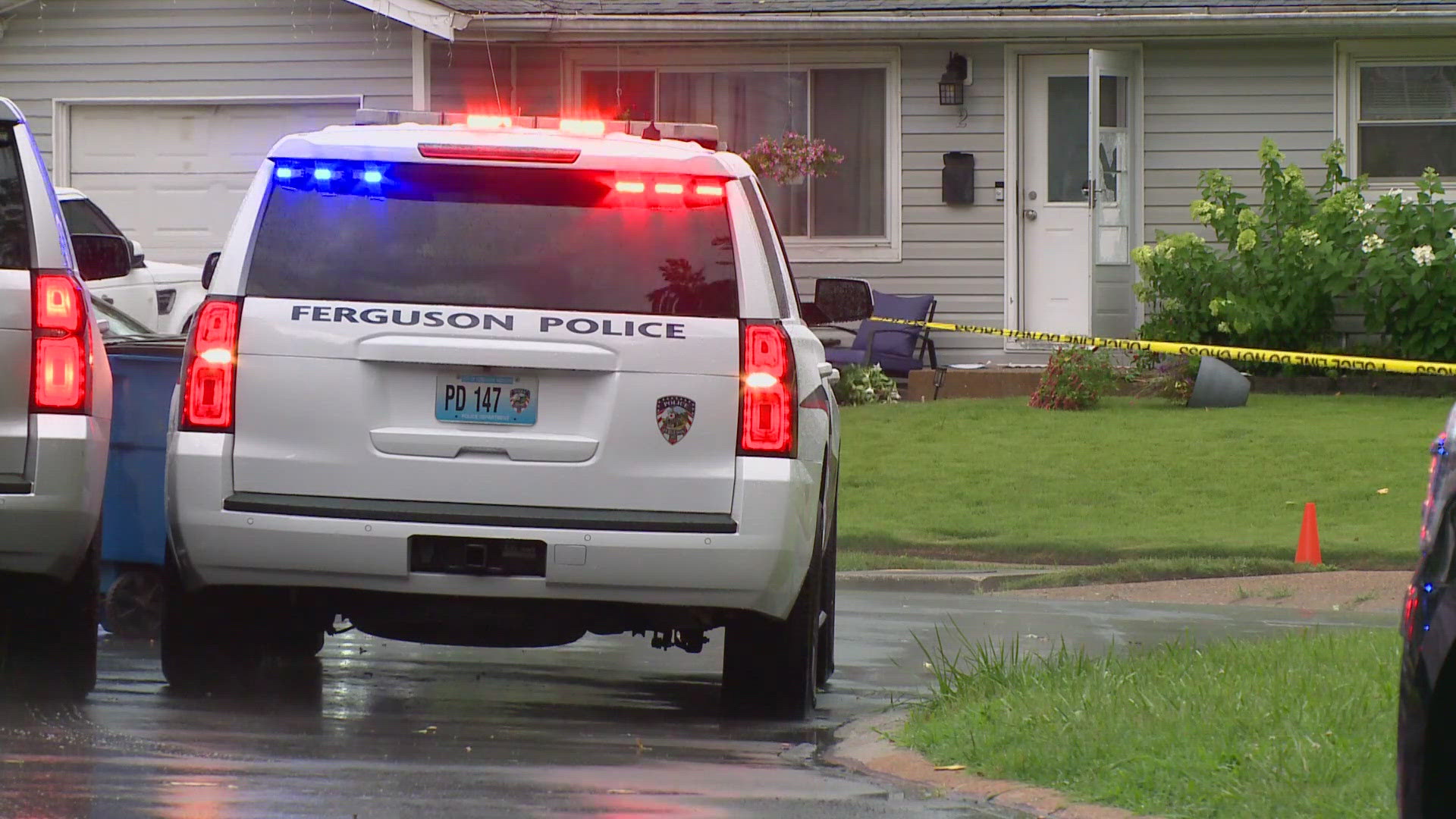 Investigators are searching for a man who went inside a home, fired multiple shots and took off. Police said the suspect and victim knew each other.