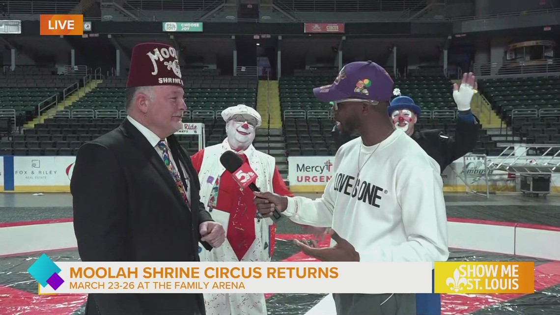 Moolah Shrine Circus comes to town for fun and benefit a charitable